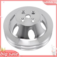 Water Pump Pulley Aluminum Alloy Big Block Double Groove for    396 454 2-Groove  Short Water Pump