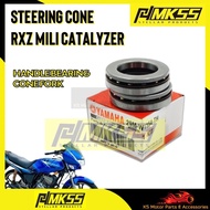 READY STOCK STEERING CONE YAMAHA TZM /  RXZ / RXZ MILI CATALYZER FULL SET 💯 AAA handle bearing cone 