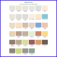 ☢ ◭ BOYSEN PERMACOAT LATEX PAINT COLOR SERIES PURE IVORY B-7521-4L