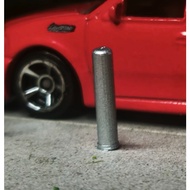 Bollard Road Barrier Type 4 1/64 Accessories Model Diorama Miniature Bench Diorama Diecast Hot Wheel