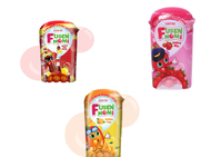 [Mix 3 màu] Kẹo Gum Bong Bóng Lotte Fusen Nomi Hương Hỗn Hợp (Lốc 25 hủ)