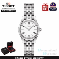 Tissot T063.009.11.018.00 Women's Tradtition 5.5 Think Small Swiss Quartz Stainless Steel Lady White WatchT0630091101800