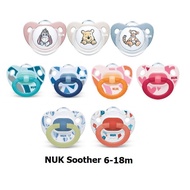 NUK Happy Days Silicone Pacifier 6-18m