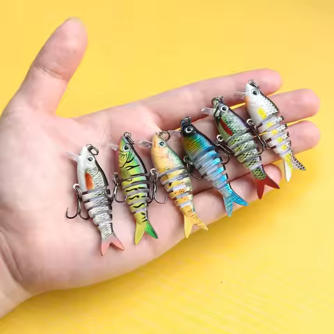 Billings Segment Tongue Plate Multi-Segment Lure 5.5cm 4.5g Multi-Segment Micro Bionic Lure Hard Lur