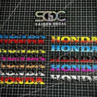 Fire DTF Sticker for H.o-n.d-a Engine Block 12 Colors (Part 2/2) |SGDC - 1 bag|