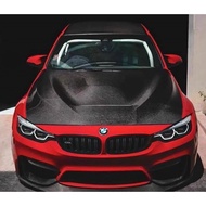 bmw f30 E90 Lci gts aluminum bonet carbon fiber hood fit untuk replacement upgrade performance new look brand new set