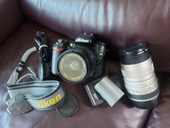 Nikon D80 ccd camera with 2 sigma lens 28-80mm and 100-300 mm
