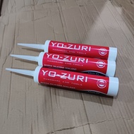 Tembakan Lem + Sealent Kaca 320 Gram Lem Kaca Aquarium Akuarium Silikon Sealant Sealent Silent Silic