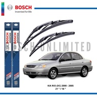 Bosch ADVANTAGE Wiper Blade Set for KIA RIO (DC) 2000 - 2005 ( 21 / 18)