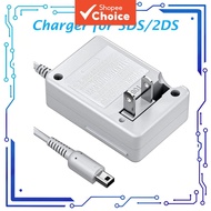3DS Charger Compatible for Nintendo 3DS/DSi/DSi XL/2DS/2DS XL/New 3DS XL 100-240V Wall Plug Adapter