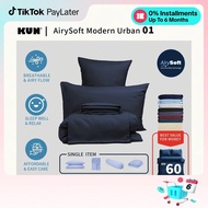 KUN AirySoft plain Color-Modern Urban 01 Pillowcase/ Bolster case/ Fitted Bedsheet/ Quilt Cover ALAC