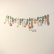 Ins Mountain Flower Rotten Birthday Party Kindergarten 61 Shopping Mall Window Decoration Hundred Da