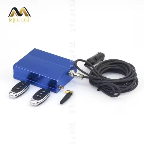 Automobile exhaust valve remote control sound change controller 3 pin 3 wire aluminum alloy switch