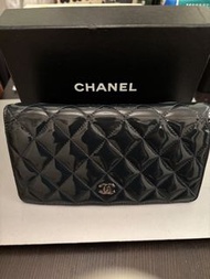 Chanel 漆皮長銀包