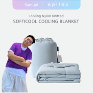 Epitex x Samuel Softicool Ice Cool Cooling Knit Blanket | Comforter