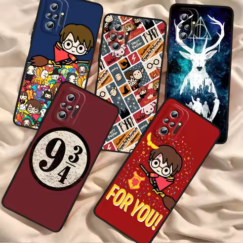 H-H-Harries Logo P-Potteres Art For Xiaomi Redmi Note 13 12R 12 12S Turbo 11 11T 11S 10 10S Pro Plus