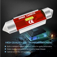 Festoon Canbus Cree White Chip 39mm Led Bulbs Car Dome Room Reading Lamp Interior W5w C5w Super Brig