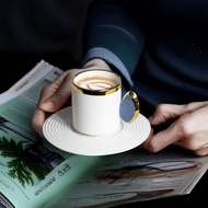Ceramic Espresso Cup Set High-value Horse Cup Light Luxury Household European Afternoon Tea Cup X5C0