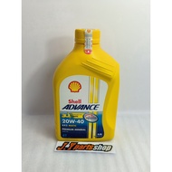 MESIN SHELL ADVANCE AX5 MATIC 20W-40 800 ENGINE OIL ML