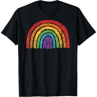Q Rainbow Flag Gay Pride Awareness Ally Vintage T-Shirt