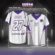 2024 Fresh Design Volleyball Jersey Custom Name Baju T-Shirt Lelaki Malaysia Team Outdoor Sports Jer