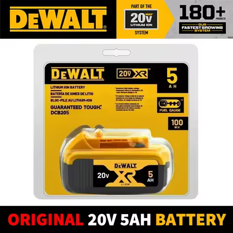 20V original DEWALT battery 6AH charger DCB115, DCB118,DCB200, DEWALT tool battery, suitable for DEW