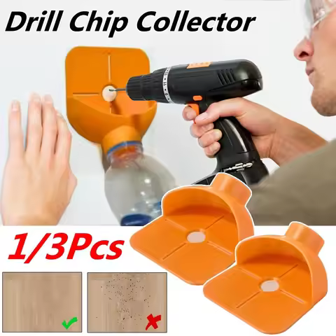 3pc-1pc New Drilling Dust Collector Large Capacity Non-Slip Wall Drilling Dust Collector Universal I