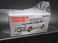 TOMYTEC LV-N281a SUBARU IMPREZA WRX STi 速霸陸 白TOMICA TLV A365