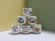 ‼️現貨‼️ [Nagano] 扭蛋 清酒杯 杯 おちょこ 八哥 可樂餅 Joke Bear ナガノのくま 自分ツッコミくま 對自己吐槽的白熊