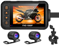 กล้องติดมอไซค์ GPS WIFI 1080HD กันน้้ำ กล้องมอเตอร์ไซค์  กล้องติดมอเตอร์ไซค์ กล้องติดรถหน้าหลัง moto