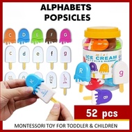 ABC ice cream toys abc toys alphabet toy mainan abc dan 123 kanak kanak mainan aiskrim toddler toys