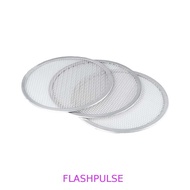 FLASHPULSE Pizza Tools 6-12 in 1 pcs Bakeware Aluminium Mesh Flat Pizza Screen