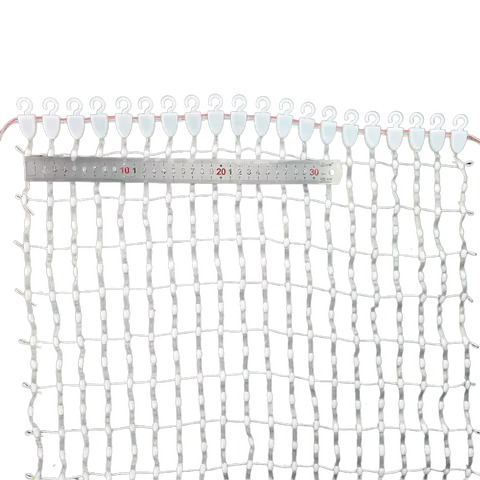 DC12V 2.5cm Pitch Addressable RGB Smart LED Seed Flexible Matrix Grid Screen Lights P67 20 pixels/50