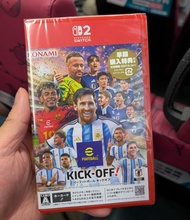 日版 Nintendo Switch 2 eFootball Kick-Off 廣東話 中字 二手