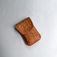 Vintage Celine 鞣製皮革鑰匙包