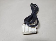 豐田TOYOTA WISH RAV4 CAMRY CQ-JT52G04D 專用 AUX in 28 pin音源輸入線