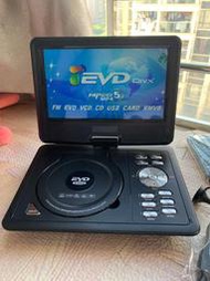 移動DVD播放器 9.8寸高清便攜式兒童播放影碟機帶小電視視頻機 VCDCDEVDAVI播放機 早教DVD 不挑片