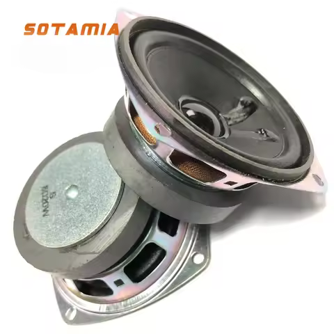 SOTAMIA 2Pcs 3 Inch Audio Full Speaker 8 Ohm 20W HIFI Music Sound Speaker Power Loudspeaker DIY Port