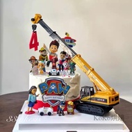 Cake Decoration Dog Captain Cake Decoration Decoration Decoration Cartoon Boy Super Dog Birthday Cak