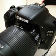 Canon 550d 連18～135mm kit鏡 (不散賣)