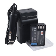 DSTE Replacement for BLM-1 Battery + DC11 Travel and Car Charger Adapter Compatible Olympus EVOLT E-