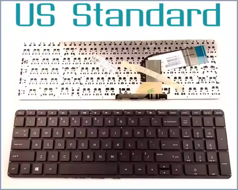 US English Version Keyboard for HP Pavilion 15-p104nm 15-p150nm 15-p151nm 17-f113dx 17-f114dx 17-f11