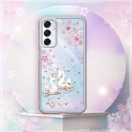 A15/A25/A26/A34/A35/A36/A55/A56 5G 防震雙料水晶手機殼-天鵝湖