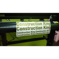STICKER JCB CONSTRUCTION KING