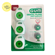 SUNSTAR - GUM 牙周護理牙線 (含蠟型) 3件裝 + 旅行裝 x 2(平行進口)