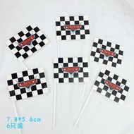 Set of 6 Flags-Q4358