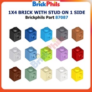 Brickphils Part 87087 - 1x1 Brick with Stud on 1 Side
