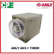 ANLY AH3-1 AC240V 10 30 60 Second Delay On Timer