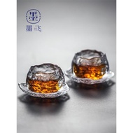 日式品茗杯玻璃李子柒同款冰凍燒
