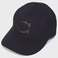 COACH 棉質棒球帽-黑